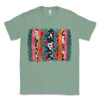 Sage easter spring floral brushstroke Classic Tee - Artiststas