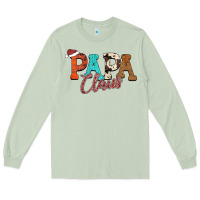 Matcha Papa Claus Long Sleeve Tee - CowhideDigitalArt