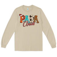 Mushroom Papa Claus Long Sleeve Tee - CowhideDigitalArt