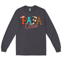 Smoke Papa Claus Long Sleeve Tee - CowhideDigitalArt