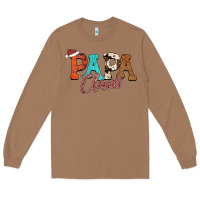 Toasted Coconut Papa Claus Long Sleeve Tee - CowhideDigitalArt