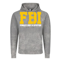 Cloud Rock FBI, Female Body Inspector Funny Vintage Hoodie - DesigneFamous