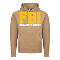 Vintage Coffee FBI, Female Body Inspector Funny Vintage Hoodie - DesigneFamous