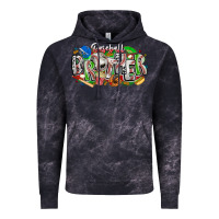 Cloud Black baseball brother Vintage Hoodie - CowhideDigitalArt