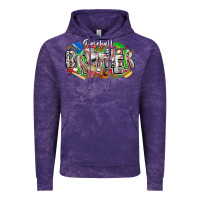 Cloud Purple baseball brother Vintage Hoodie - CowhideDigitalArt