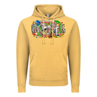 Vintage Mustard baseball brother Vintage Hoodie - CowhideDigitalArt
