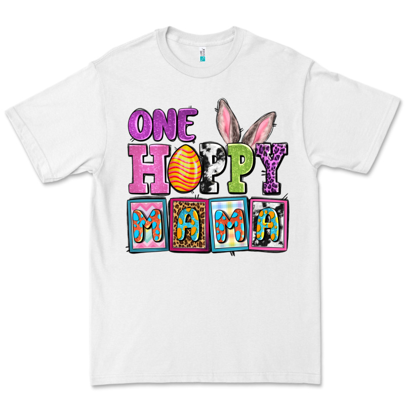 Easter Day One Hoppy Mama Premium Tee by OliviaCreatesArt | Teevron