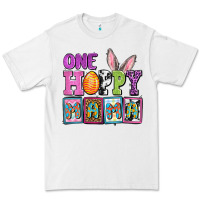 White Easter Day One hoppy mama Premium Tee - OliviaCreatesArt