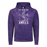 Cloud Purple e 3 sentry awacs plane gift Vintage Hoodie - DesigneFamous