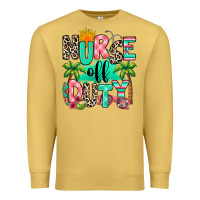Antique Gold nurse off duty summer break Premium Sweatshirt - RanaPortraitStore