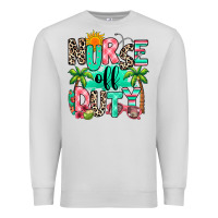 Dove Grey nurse off duty summer break Premium Sweatshirt - RanaPortraitStore