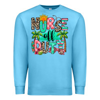 Ocean Blue nurse off duty summer break Premium Sweatshirt - RanaPortraitStore