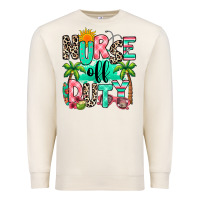 Sandshell nurse off duty summer break Premium Sweatshirt - RanaPortraitStore