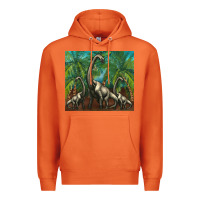 Carrot brachiosaurus Premium Hoodie - Artiststas