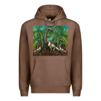 Chestnut brachiosaurus Premium Hoodie - Artiststas