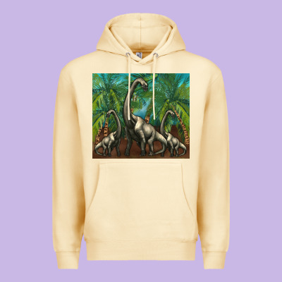 Brachiosaurus Premium Hoodie Designed By Artiststas
