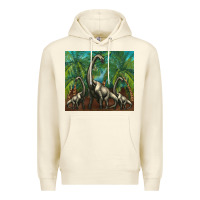 Sandshell brachiosaurus Premium Hoodie - Artiststas