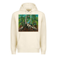 Tofu brachiosaurus Premium Hoodie - Artiststas