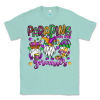 Seafoam parading with my gnomies Classic Tee - OliviaCreatesArt