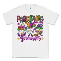 White parading with my gnomies Classic Tee - OliviaCreatesArt
