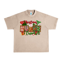 French Oak Christmas Nurse Crew Urban Heavy Tee - FaDigitalArtStudio