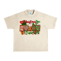 Sandshell Christmas Nurse Crew Urban Heavy Tee - FaDigitalArtStudio