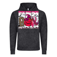 Vintage Black Boo october Vintage Hoodie - CowhideDigitalArt