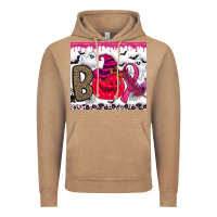 Vintage Coffee Boo october Vintage Hoodie - CowhideDigitalArt