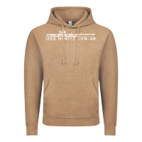 Vintage Coffee uss nimitz navy supercarrier aircraft carrier gift Vintage Hoodie - DesigneFamous