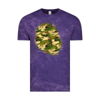 Cloud Purple camouflage patch 3 Vintage Tee - BundleAndBundleShop