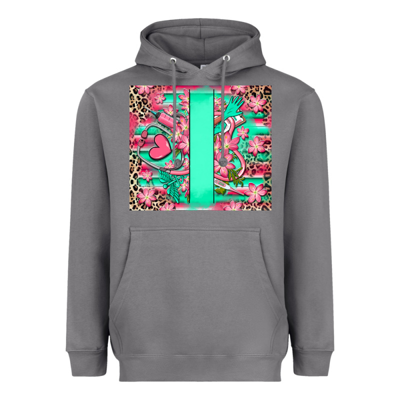 Custom Name Nurse Heavyweight Hoodie by RanaPortraitStore | Teevron