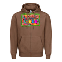 Chestnut summer vibes watermelon Zipper Hoodie - JahusDesignShop