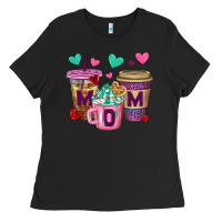 Black Western Mom Coffee Cups Ladies Tee - BundleAndBundleShop