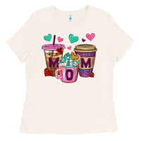 Bone Western Mom Coffee Cups Ladies Tee - BundleAndBundleShop