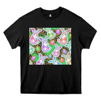 Black Easter bunny and egg Heavy Core Tee - CowGirlArtShop