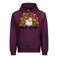 Mauve Wine merry christmas santa rainbow Urban Hoodie - Jasminsmagicworld