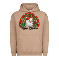 Pigment Burro merry christmas santa rainbow Urban Hoodie - Jasminsmagicworld