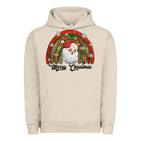 Pigment French Oak merry christmas santa rainbow Urban Hoodie - Jasminsmagicworld