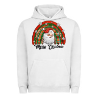 Merry Christmas Santa Rainbow Urban Hoodie | Teevron