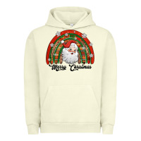 Pigment Pistachio merry christmas santa rainbow Urban Hoodie - Jasminsmagicworld