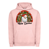 Pigment Salmon merry christmas santa rainbow Urban Hoodie - Jasminsmagicworld