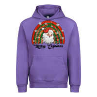 Tulip merry christmas santa rainbow Urban Hoodie - Jasminsmagicworld