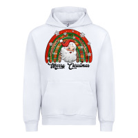 White merry christmas santa rainbow Urban Hoodie - Jasminsmagicworld
