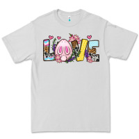 Dove Grey Easter Day Love Easter Premium Tee - OliviaCreatesArt