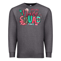 Charcoal Heather nurse squad Premium Sweatshirt - RanaPortraitStore
