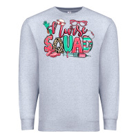 Heather Grey nurse squad Premium Sweatshirt - RanaPortraitStore