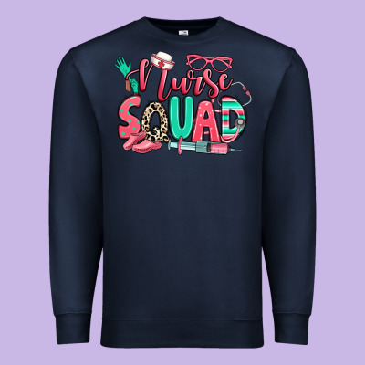Nurse Squad Premium Sweatshirt Designed By Ranaportraitstore
