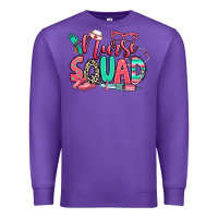 Purple nurse squad Premium Sweatshirt - RanaPortraitStore