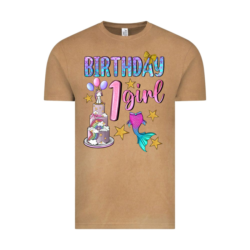 Birthday Girl 1 Vintage Tee by BundleAndBundleShop | Teevron