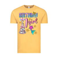 Vintage Mustard birthday girl 1 Vintage Tee - BundleAndBundleShop